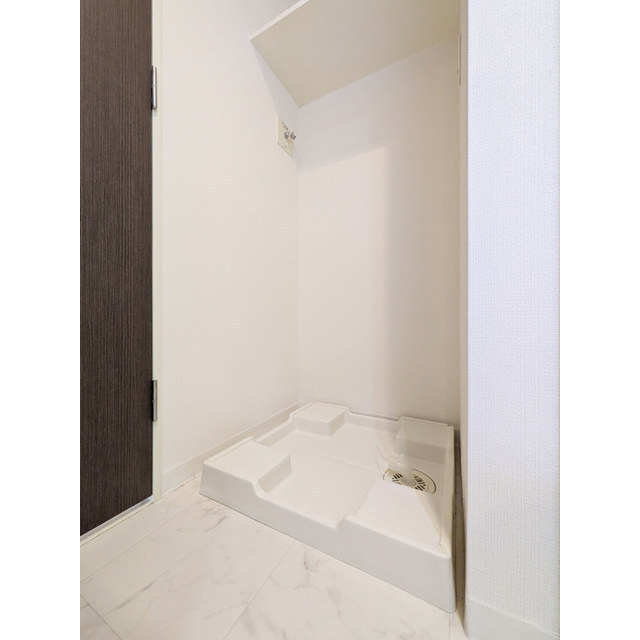 文京区千駄木３丁目の賃貸マンションの洗面所|室内洗濯機置き場