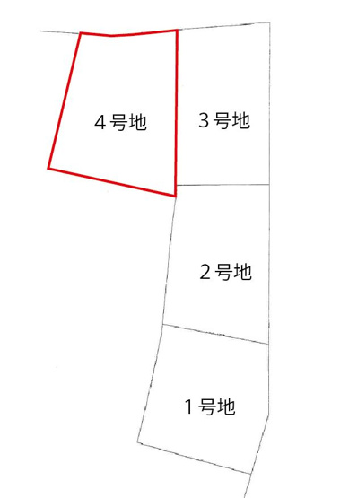 【区画図】 | 高知市鴨部／残り2区画