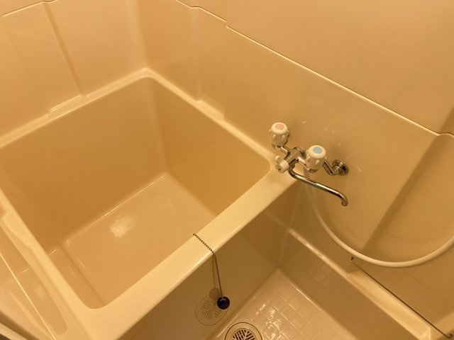 コーポラス手形の浴室