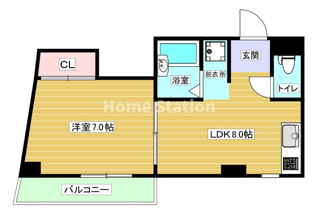 【間取り】 | コーポインデアン