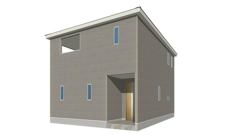 小郡市二森【1号棟】　新築戸建の外観パース|外観パースです