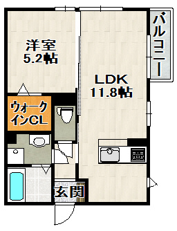 ティアレの間取り