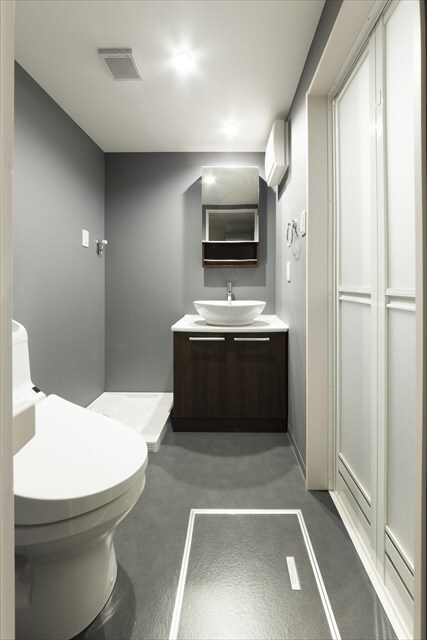 ラ・グリシーナの独立洗面台