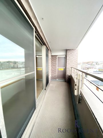 リアン東山のバルコニー