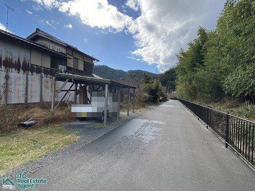 大原戸寺町 土地の前面道路含む現地写真