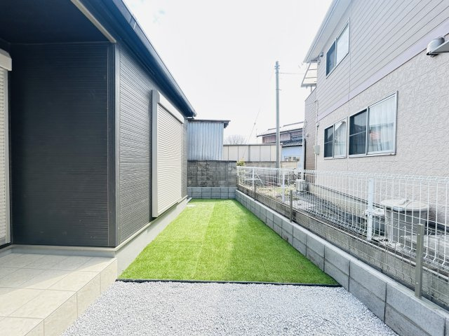新築　高崎市上中居町3期　GRAFARE　１号棟の庭|高崎市上中居町3期　GRAFARE