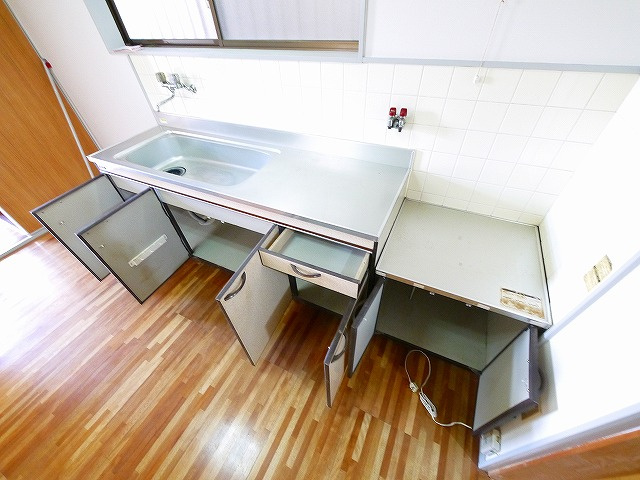 ハイツハヤシCのキッチン
