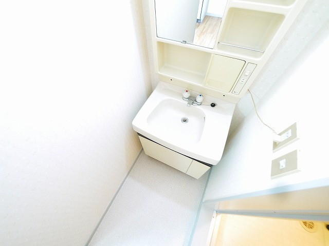 ハイツハヤシCの洗面所