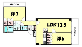 【間取り】 | ハイツグラナダ