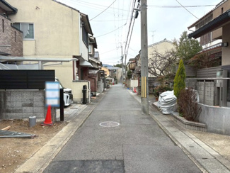 【前面道路含む現地写真】 | 右京区太秦上ノ段町