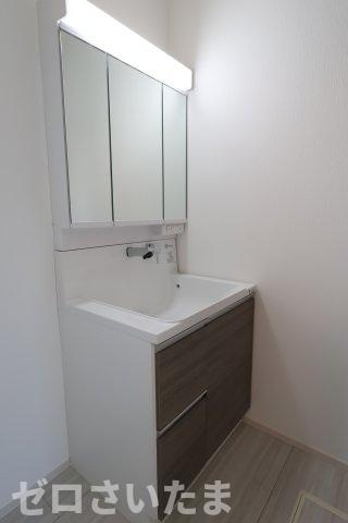 《仲介手数料無料》緑区大字中尾1720-3新築一戸建てファーストタウンの独立洗面台