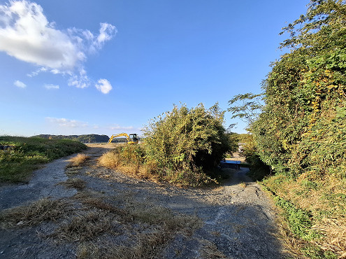 売土地　菊川市川上の外観