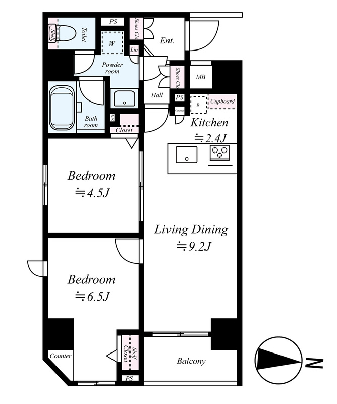アイル両国弐番館の間取り