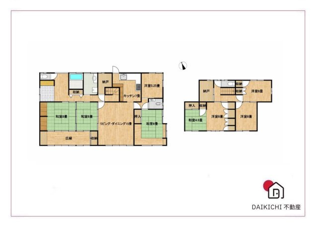 【間取り】 | 熊谷市新堀　中古戸建