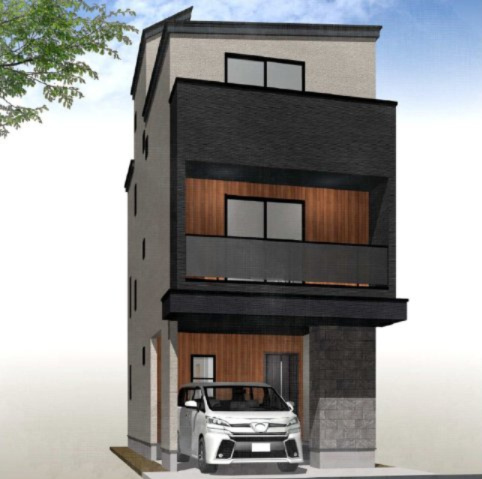 【外観パース】 | 品川区大崎4丁目 | ※建物完成予想CGです。