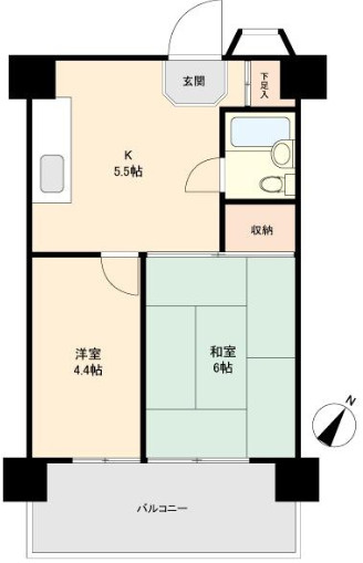 【間取り】 | 甲南サンシティー元町