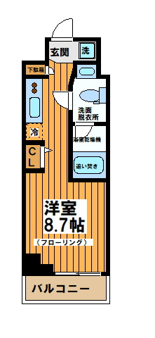【間取り】 | ブライズ中野南台