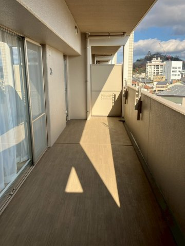 アルファステイツ中府のバルコニー