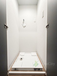 【ランドリースペース】 | 大森フラワーマンション | 洗濯機置き場