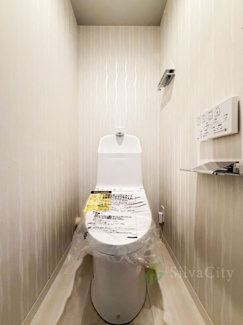 【トイレ】 | 大森フラワーマンション | トイレ温水便座機能付き