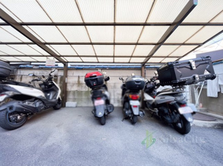 【駐車場】 | 大森フラワーマンション | バイク置き場
