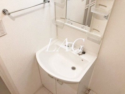 【洗面所】 | パークレガーロ百合ヶ丘 | 独立洗面台です。