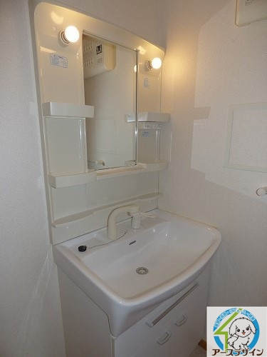 プレッソ・アル・マーレの洗面所|※パース写真