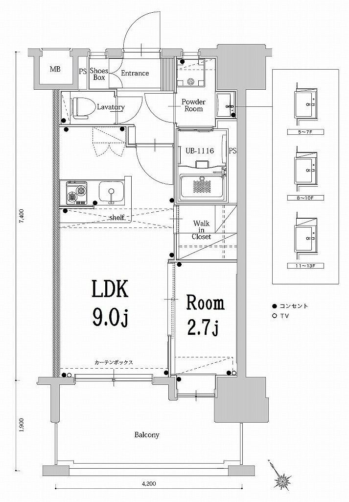 新品家具付きマンション東光16(KaGood福岡)