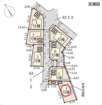 【区画図】 | リーブルガーデン神戸市北区道場町第１期 | 区画図