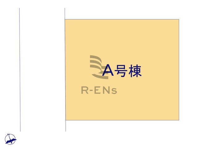 【区画図】 | 西東京市柳沢３丁目　新築戸建て | キレイな形の整形地に堂々完成しました！