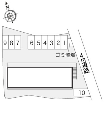 【駐車場】 | レオパレス登美丘