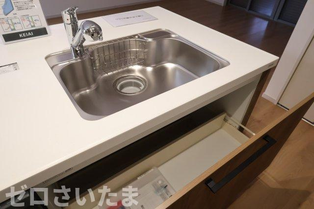 《仲介手数料無料》上尾市浅間台２丁目24-23新築一戸建てTerrechezのキッチン