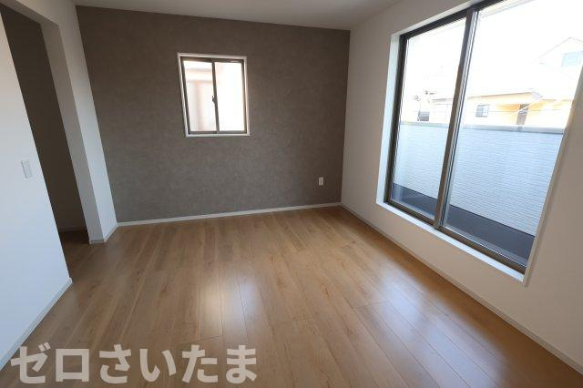 《仲介手数料無料》上尾市浅間台２丁目24-23新築一戸建てTerrechezの洋室|7帖
