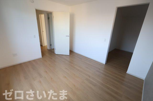 《仲介手数料無料》上尾市浅間台２丁目24-23新築一戸建てTerrechezの洋室|7帖