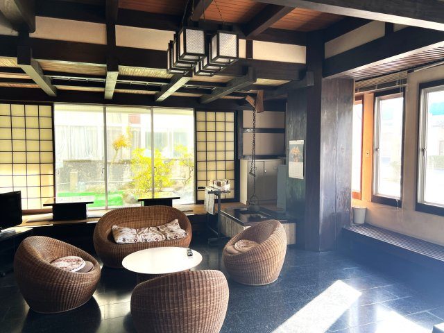 ヴィラ皆生２番館のロビー