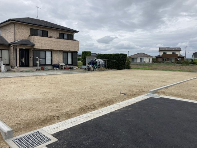 田川分譲地３号地の外観|道路より外観