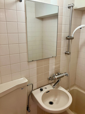 【洗面所】 | ライオンズマンション板橋 | 明るい洗面所です