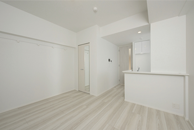 新品家具付きマンション住吉30(KaGood福岡)の居間・リビング|おしゃれな居間です