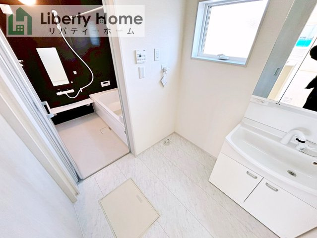 古河市諸川第13　新築戸建　１号棟の脱衣所