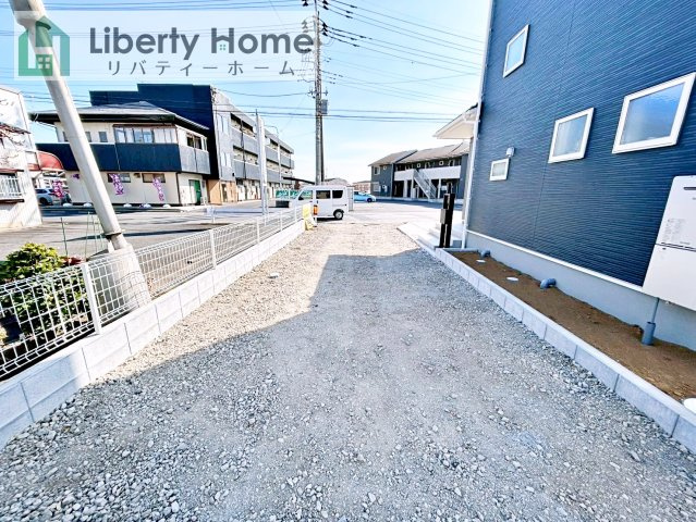 古河市諸川第13　新築戸建　１号棟の駐車場