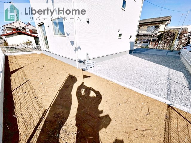 古河市諸川第13　新築戸建　１号棟の庭