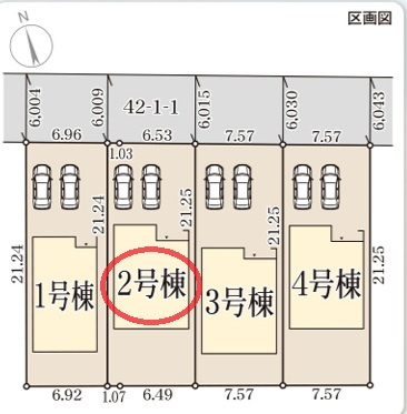 【区画図】 | リーブルガーデン姫路市白浜町宇佐崎北 | 区画図