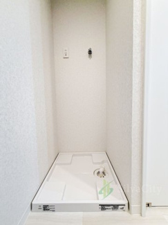 【ランドリースペース】 | 矢口myコーポ | 洗濯機置き場