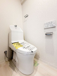 【トイレ】 | 矢口myコーポ | トイレ温水便座機能付き