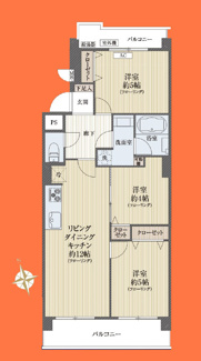 【間取り】 | 矢口myコーポ