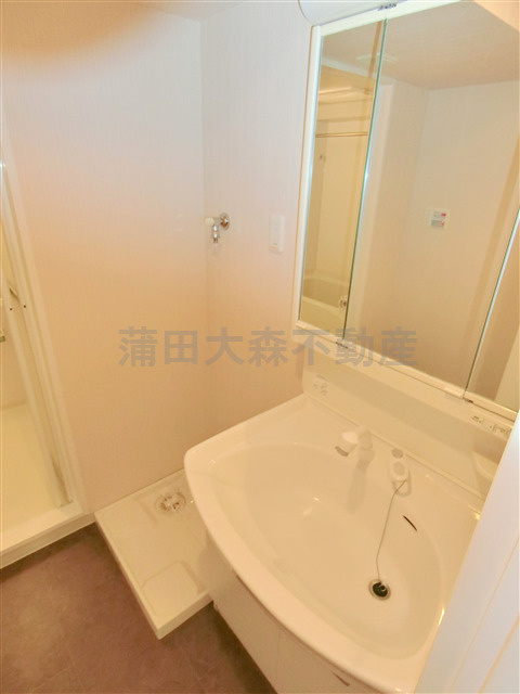 レジディア蒲田Ⅲの洗面所|独立洗面台　洗面脱衣所　洗濯機置き場