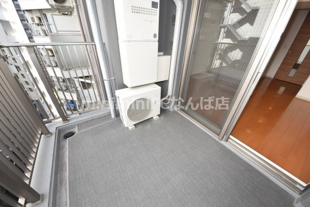 アーバネックス心斎橋Ⅰのバルコニー