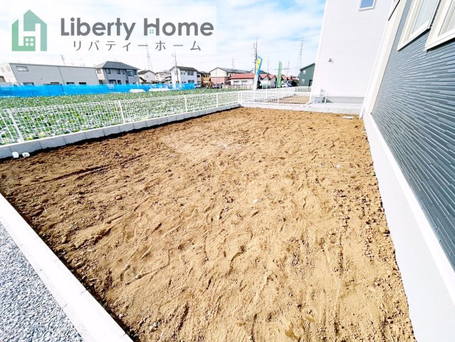 古河市諸川第13　新築戸建　2号棟の庭