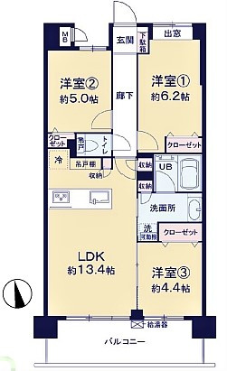 レリア蕨塚越