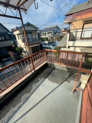 【バルコニー】 | 藤井寺市梅が園町　中古テラス